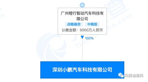 深圳小鹏汽车科技公司成立，注册资本5000万强化智能出行安全布局